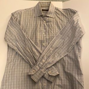Canali Men’s Dress Shirt Long Sleeve Medium